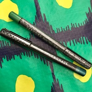 Sephora Nano Eyeliner Set in Green Combo